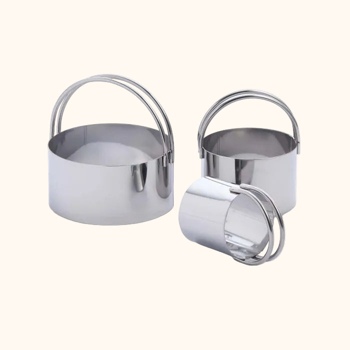 New - Round Biscuit Cutter Set