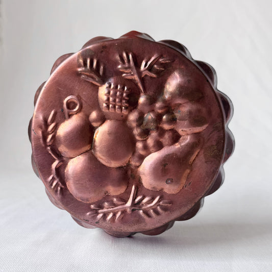 Vintage Fruit Copper Mold