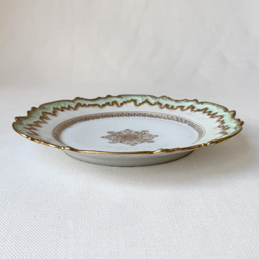 Antique 'Elite Limoges' Gold Trim Plates