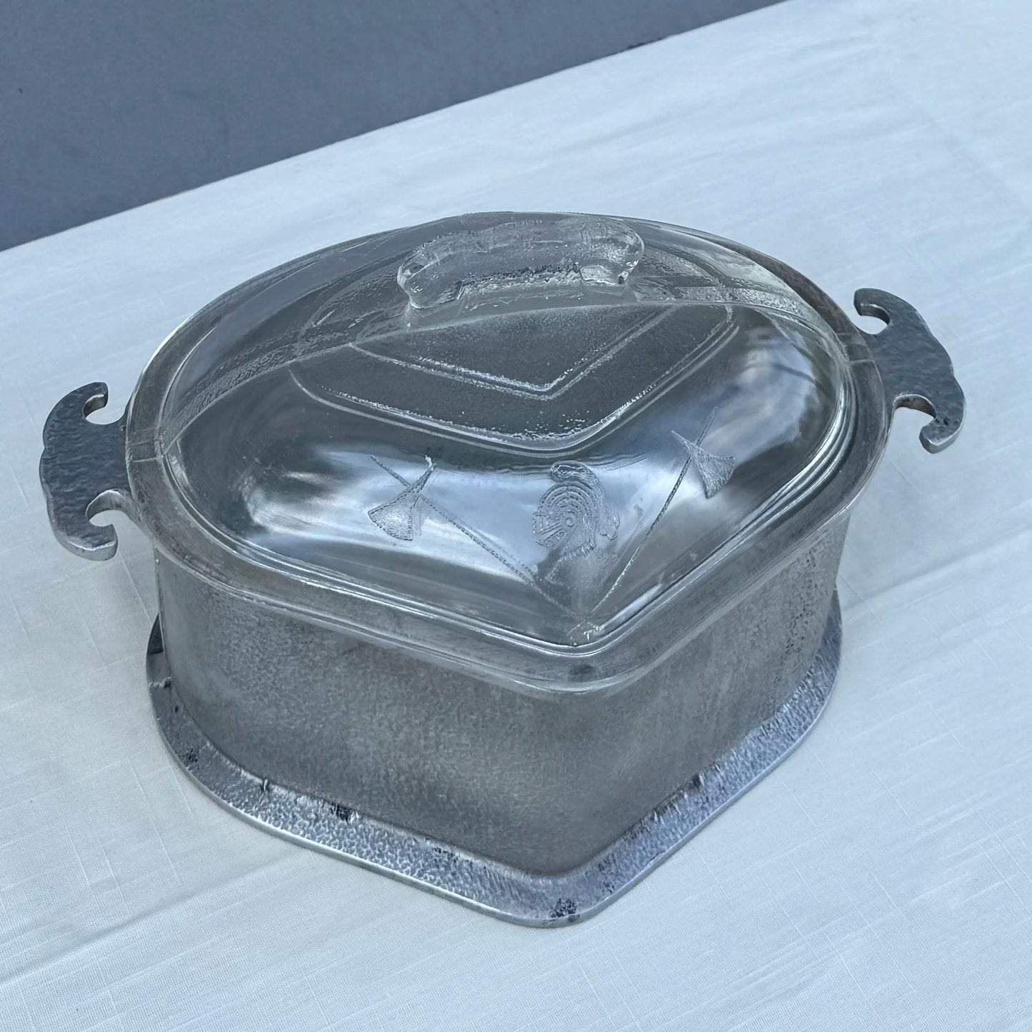 1940's Guardian Service Heart Shaped Roaster