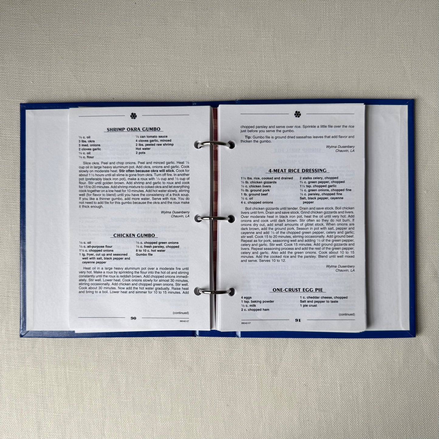 'Bayou Blessings' Cookbook