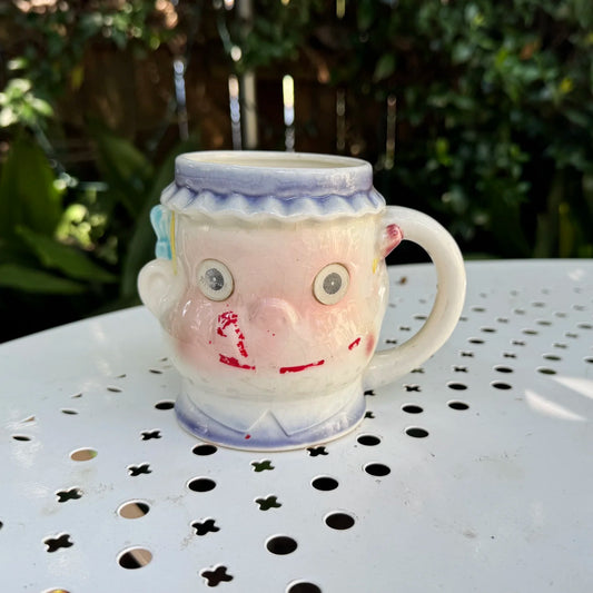Rare 1950's 'Yum-ee Yum' Lenticular Eye Mug