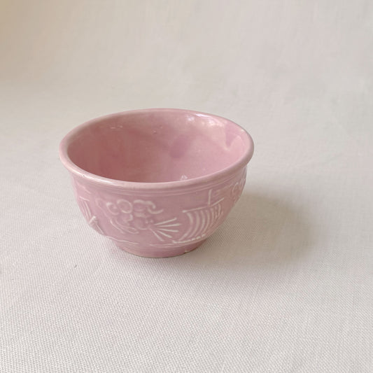 1930's 'Robinson Ransbottom' Zephyrus Pink Stoneware Bowl