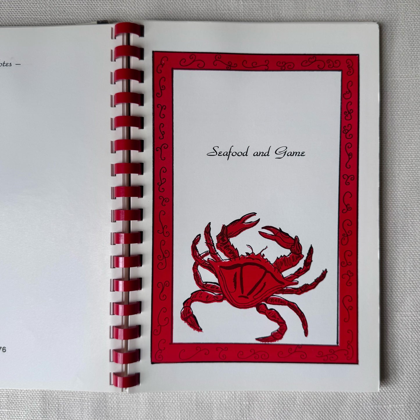 1980's 'Reflections on the Tchefuncta' Vintage Cookbook