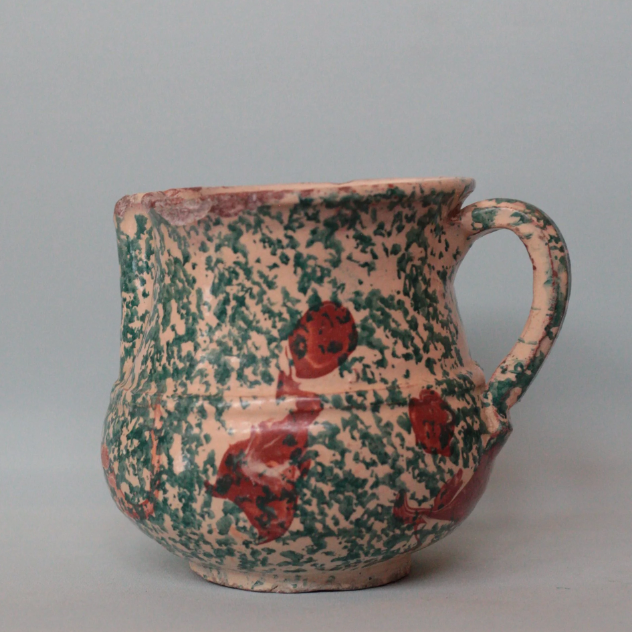 Antique Burgio Terracotta Jug