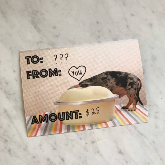 Seasoned Gift Card