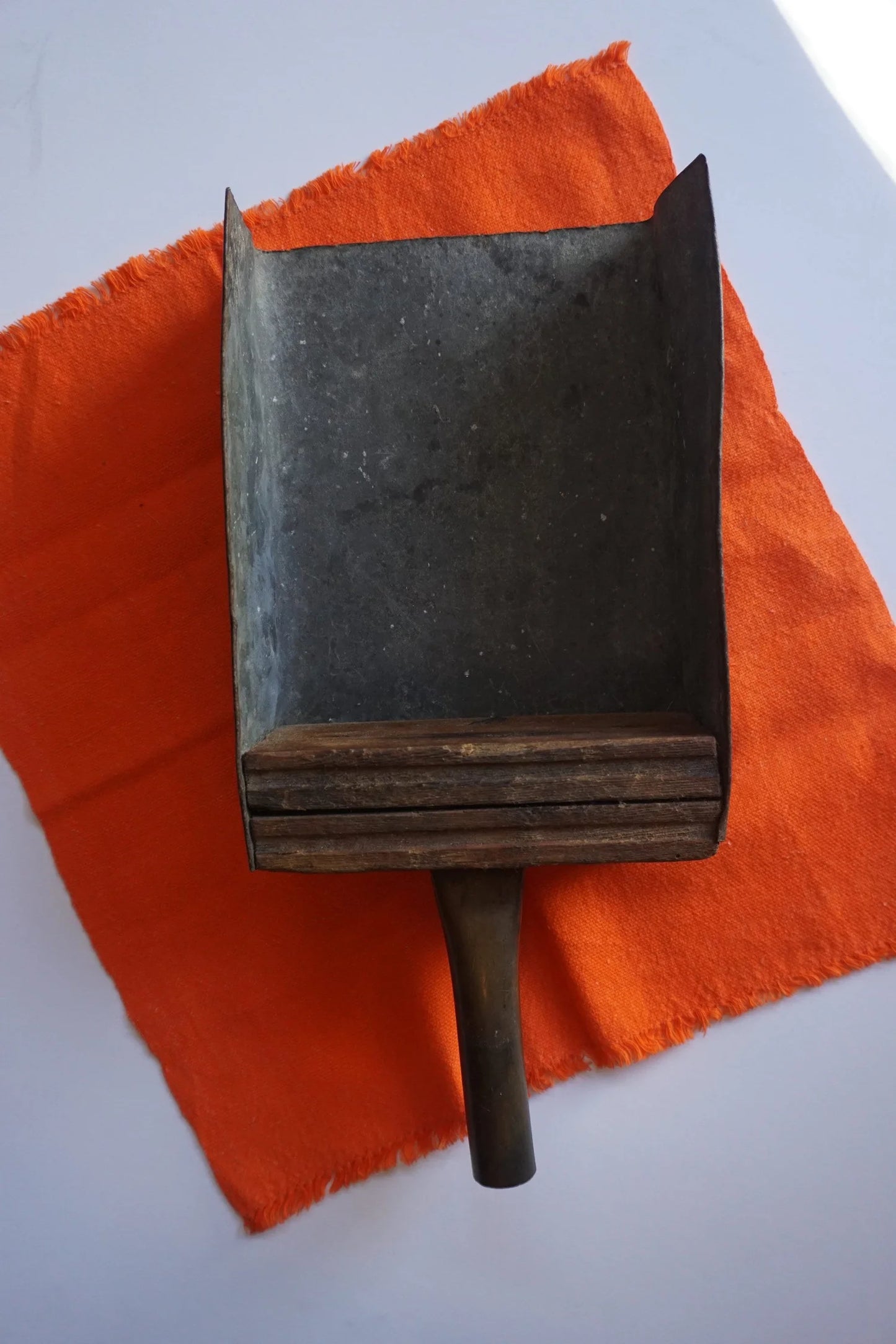 Antique Large Wooden Scoop
