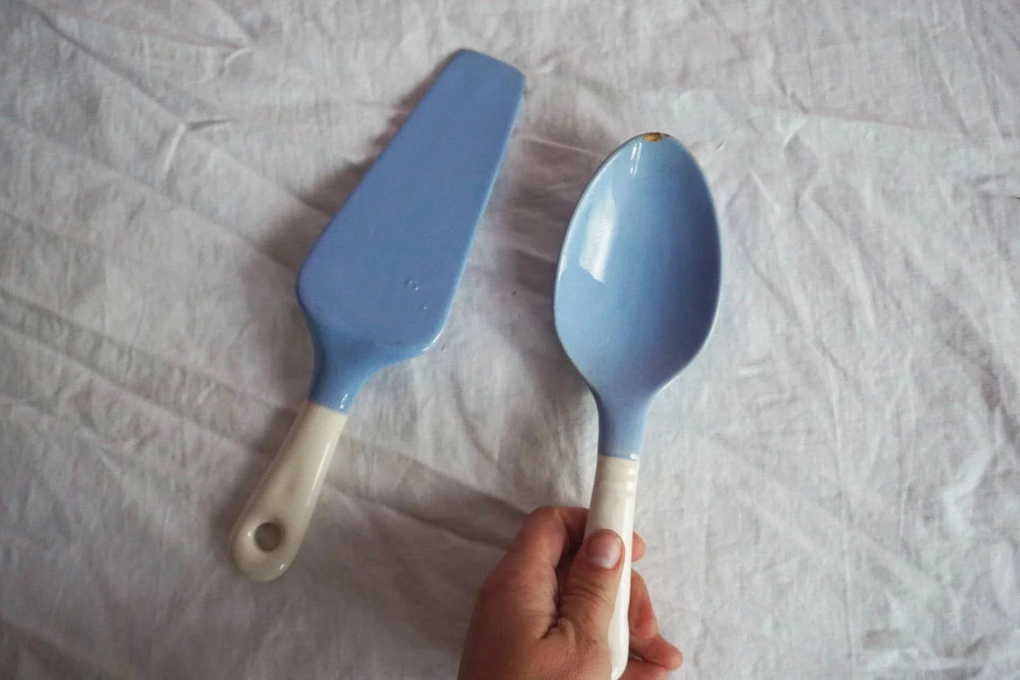1930s Cake Server and Spoon