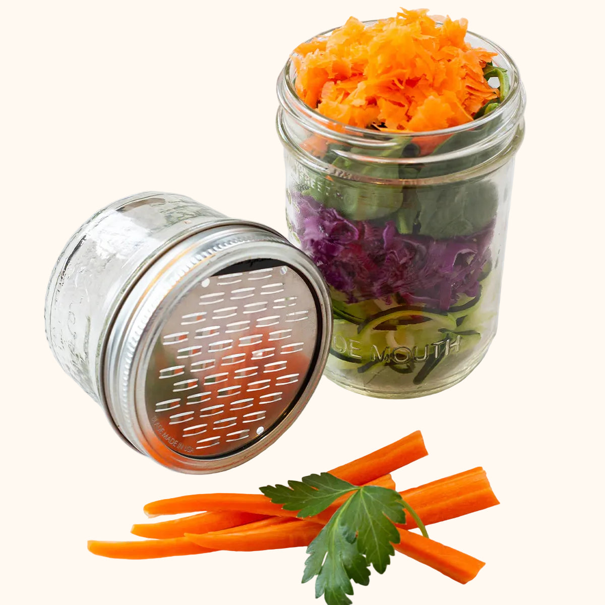 New - Microplane Jar Lid Grater