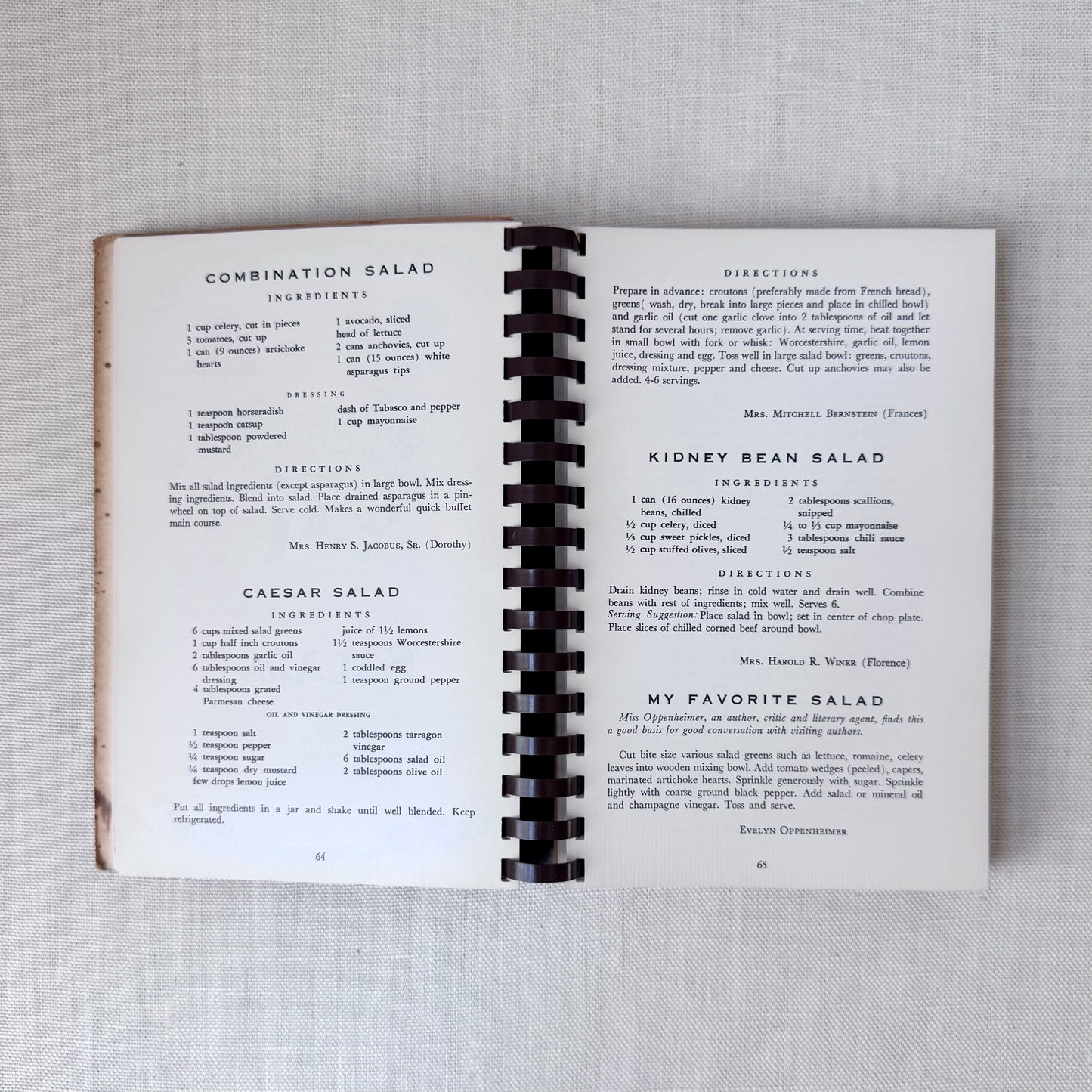 1967 '5,000 Years in the Kitchen' Cookbook