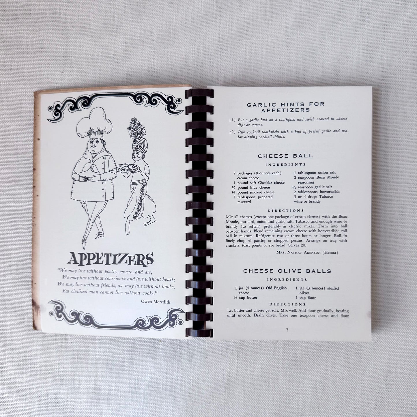 1967 '5,000 Years in the Kitchen' Cookbook