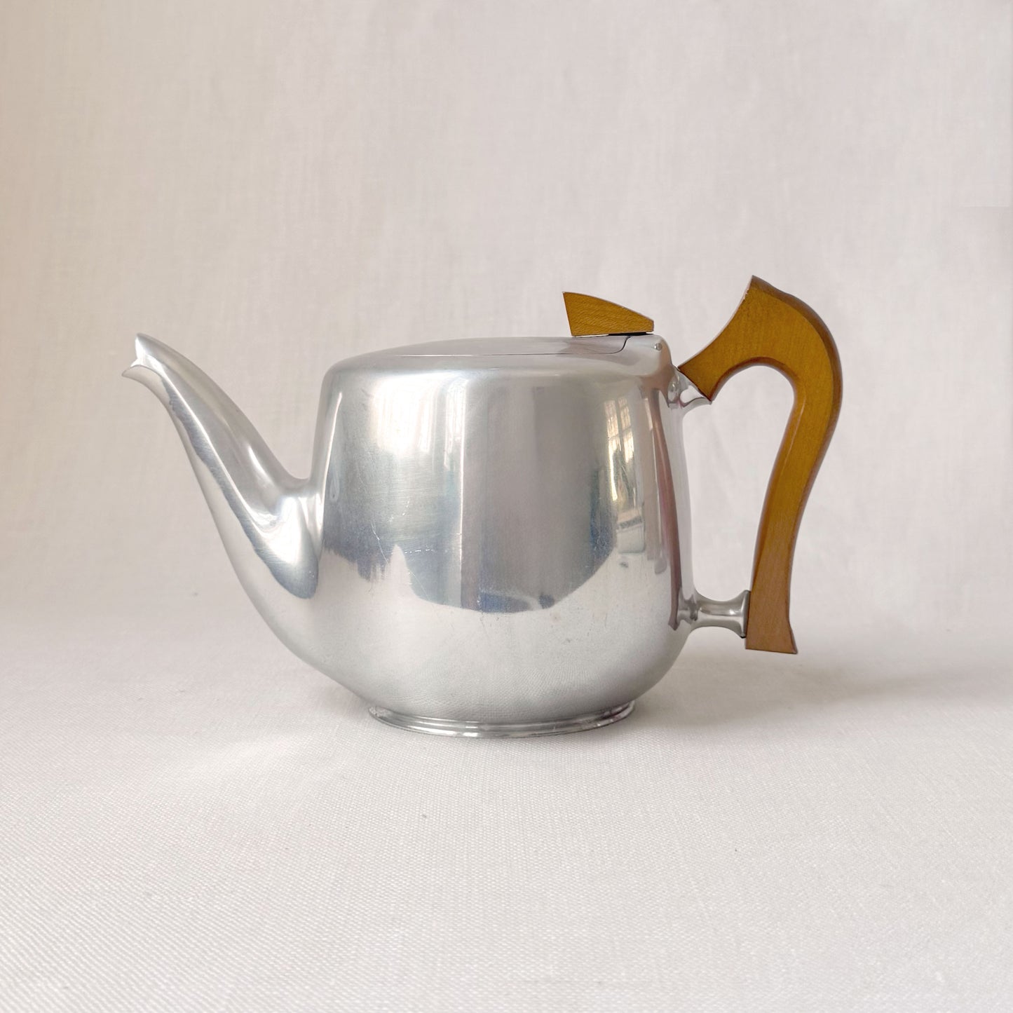 1950's MCM Aluminum Tea Pot