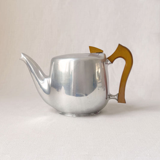 1950's MCM Aluminum Tea Pot