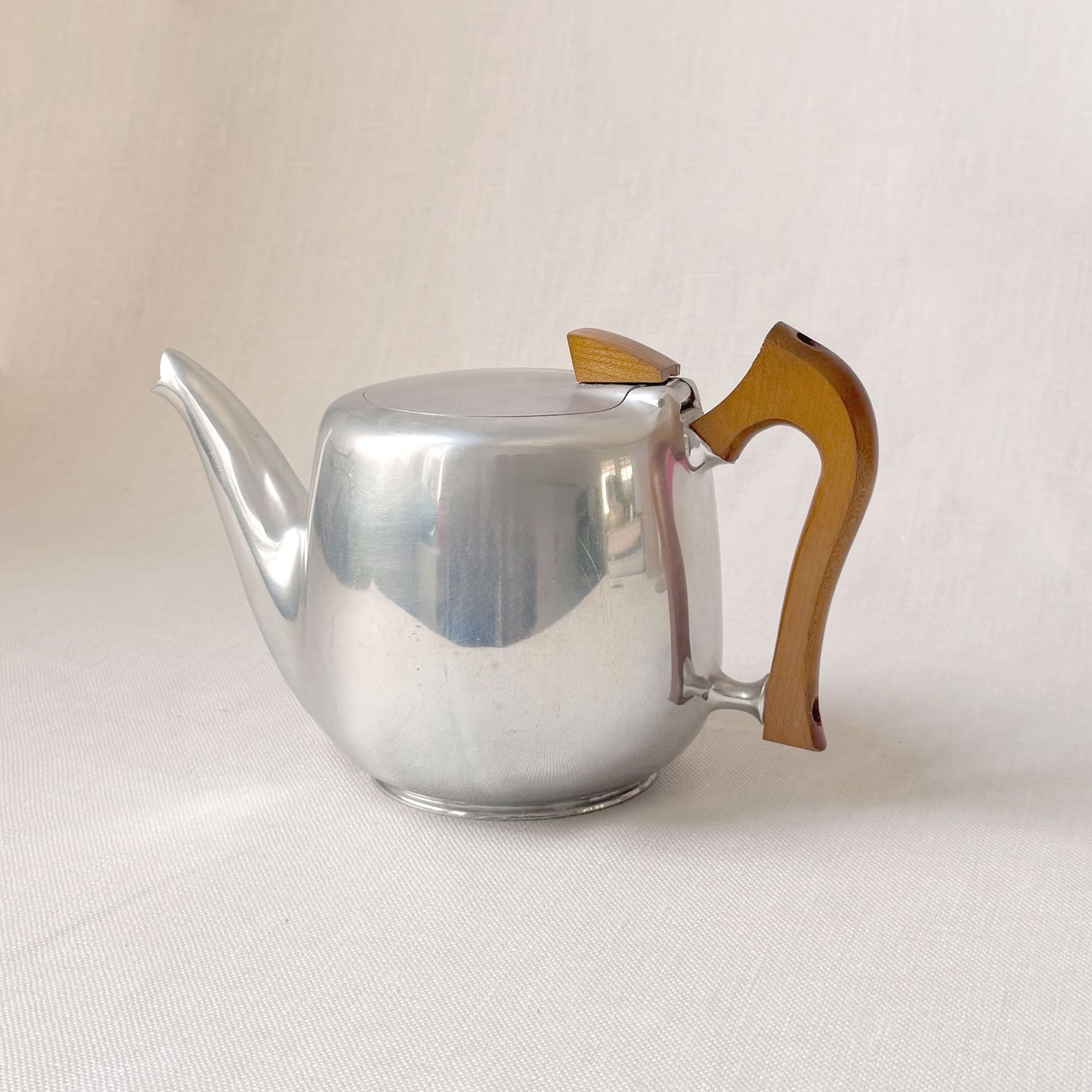1950's MCM Aluminum Tea Pot