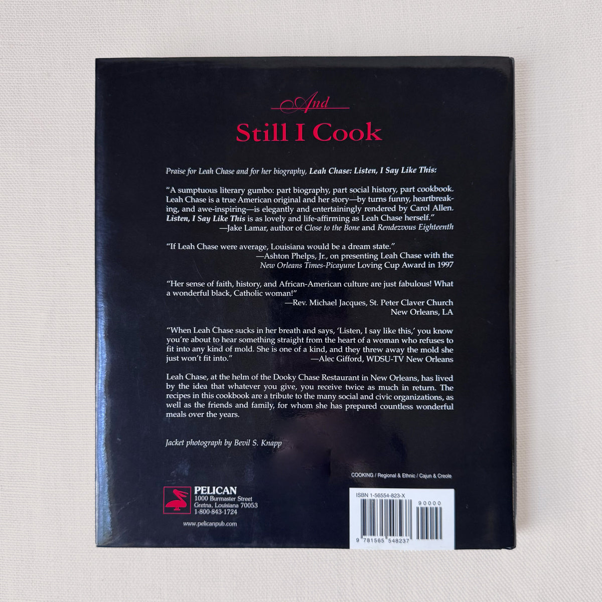1st Edition Signed ‘And Still I Cook’ Leah Chase Cookbook