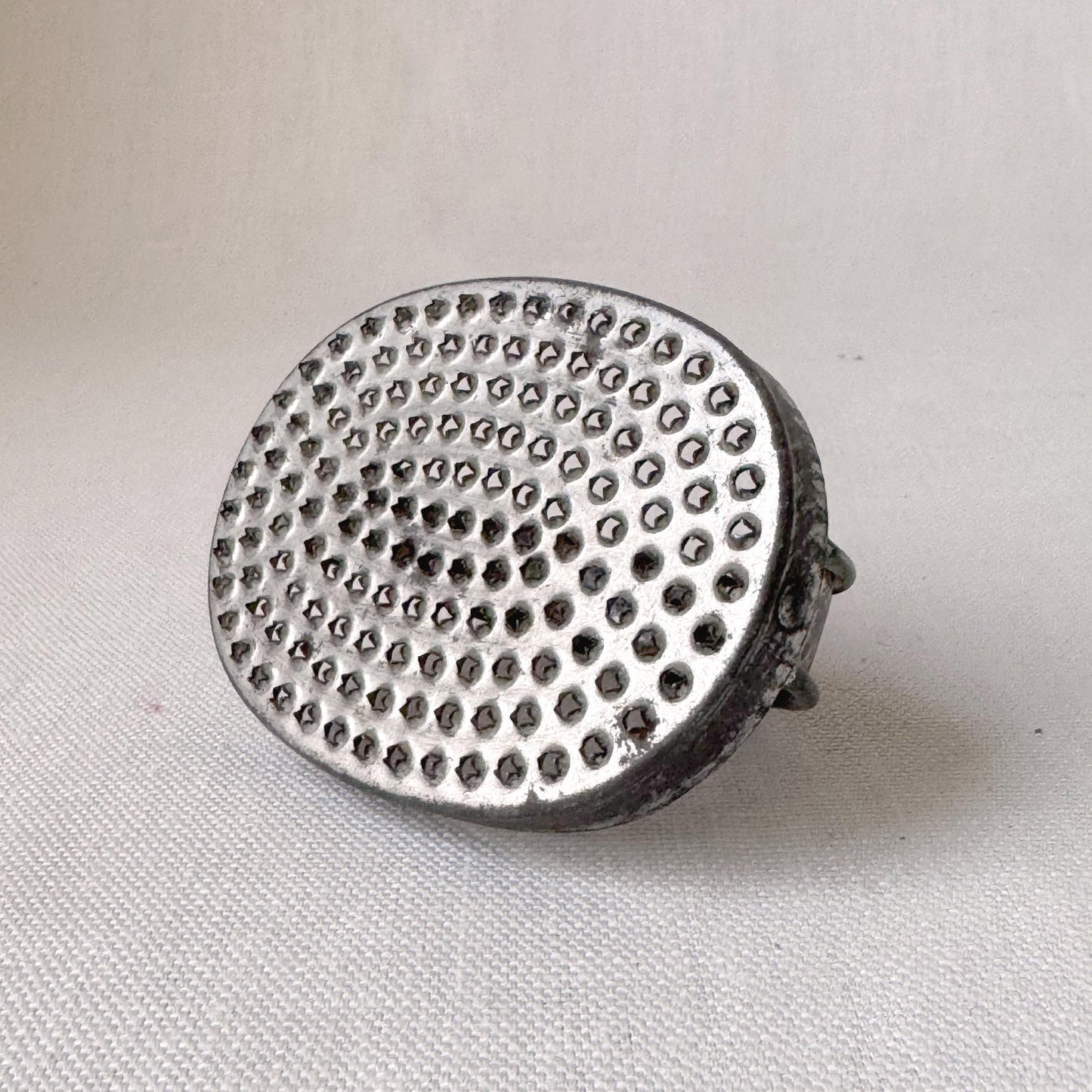 19th Century Oval Tin Grater