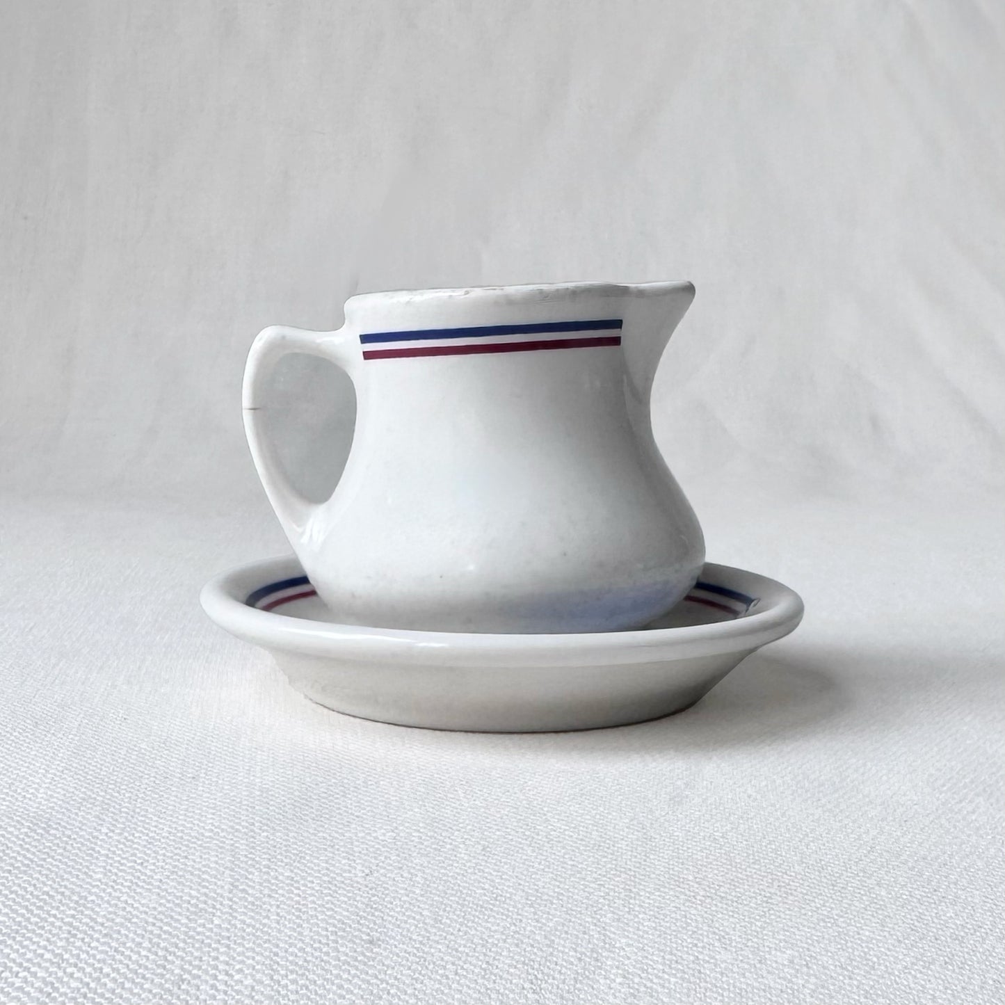 Antoines Restaurant Creamer & Saucer