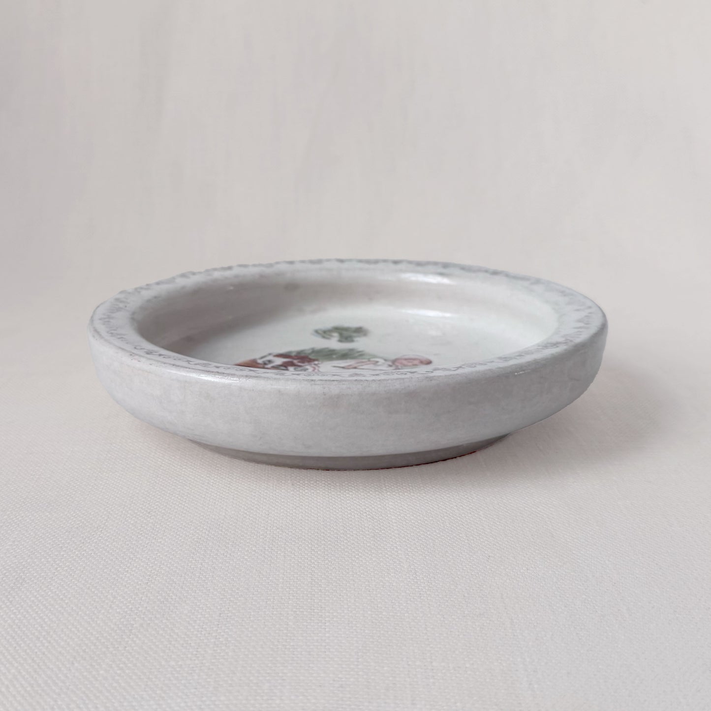 Early 19th Century Transferware Baby Plate