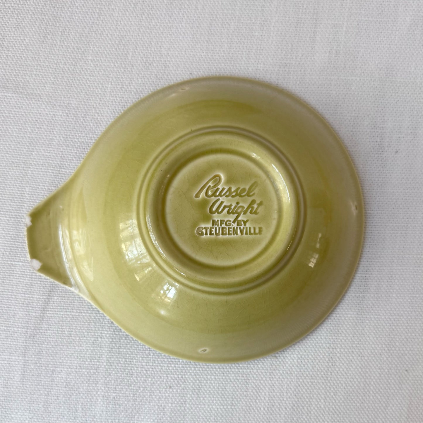 MCM 'Russel Wright: Steubenville' Chartruese Serving Dishes