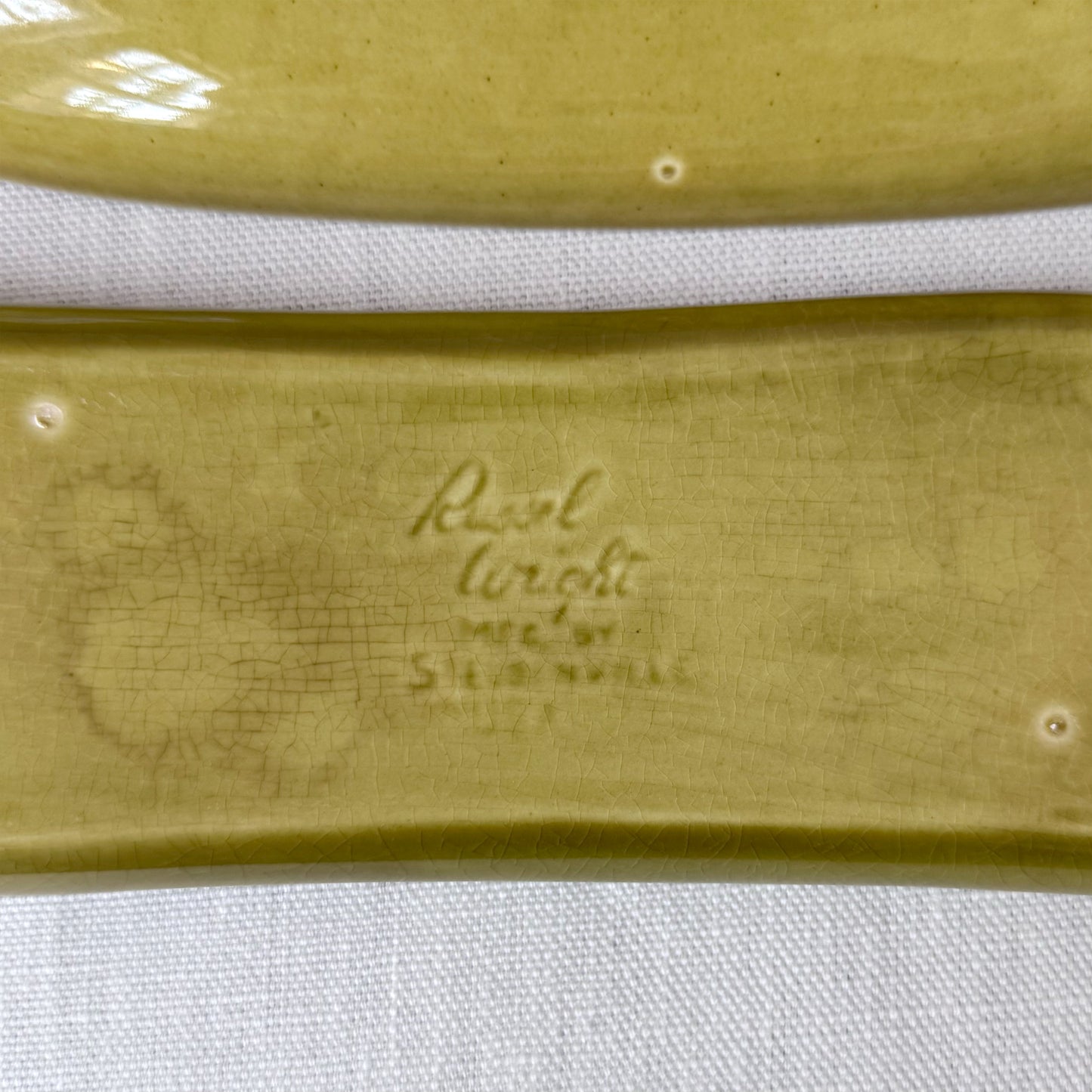MCM 'Russel Wright: Steubenville' Chartruese Serving Dishes