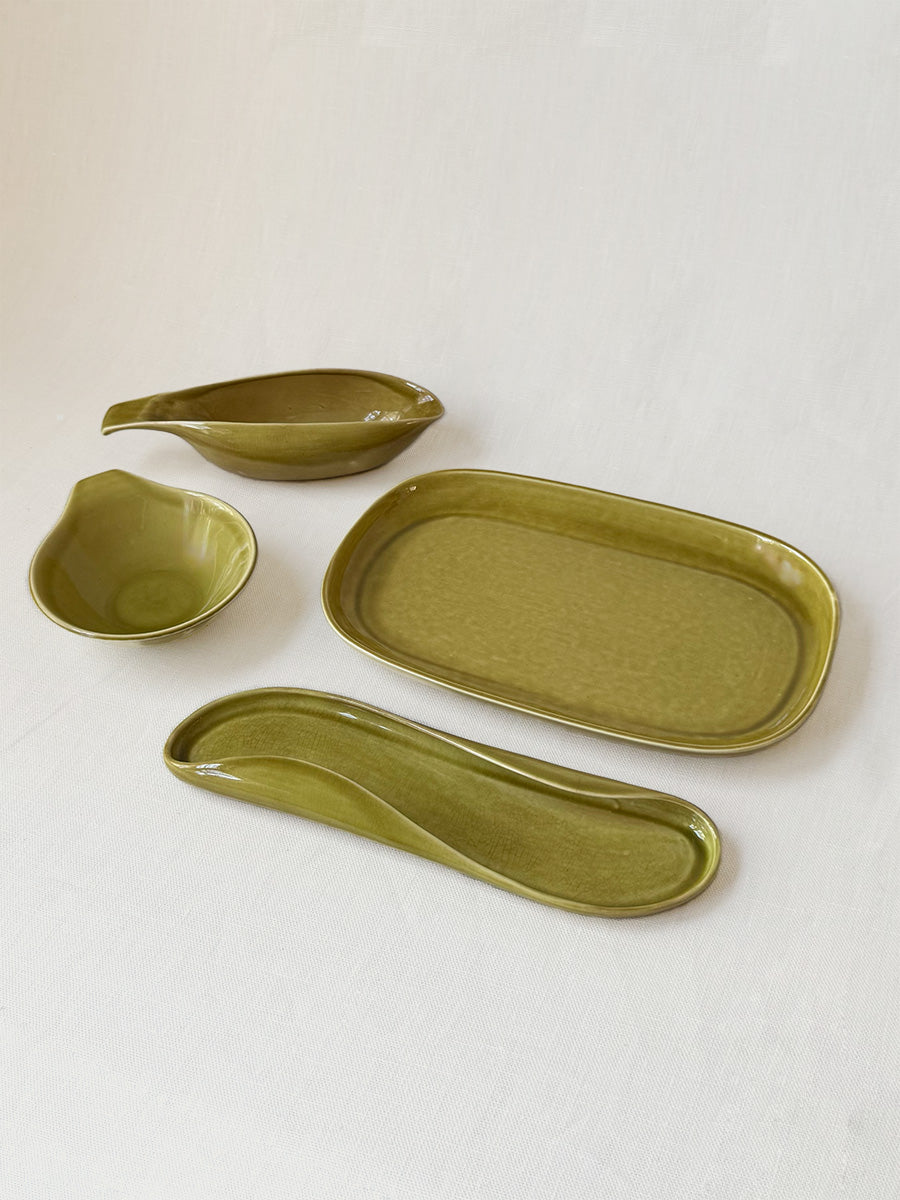 MCM 'Russel Wright: Steubenville' Chartruese Serving Dishes