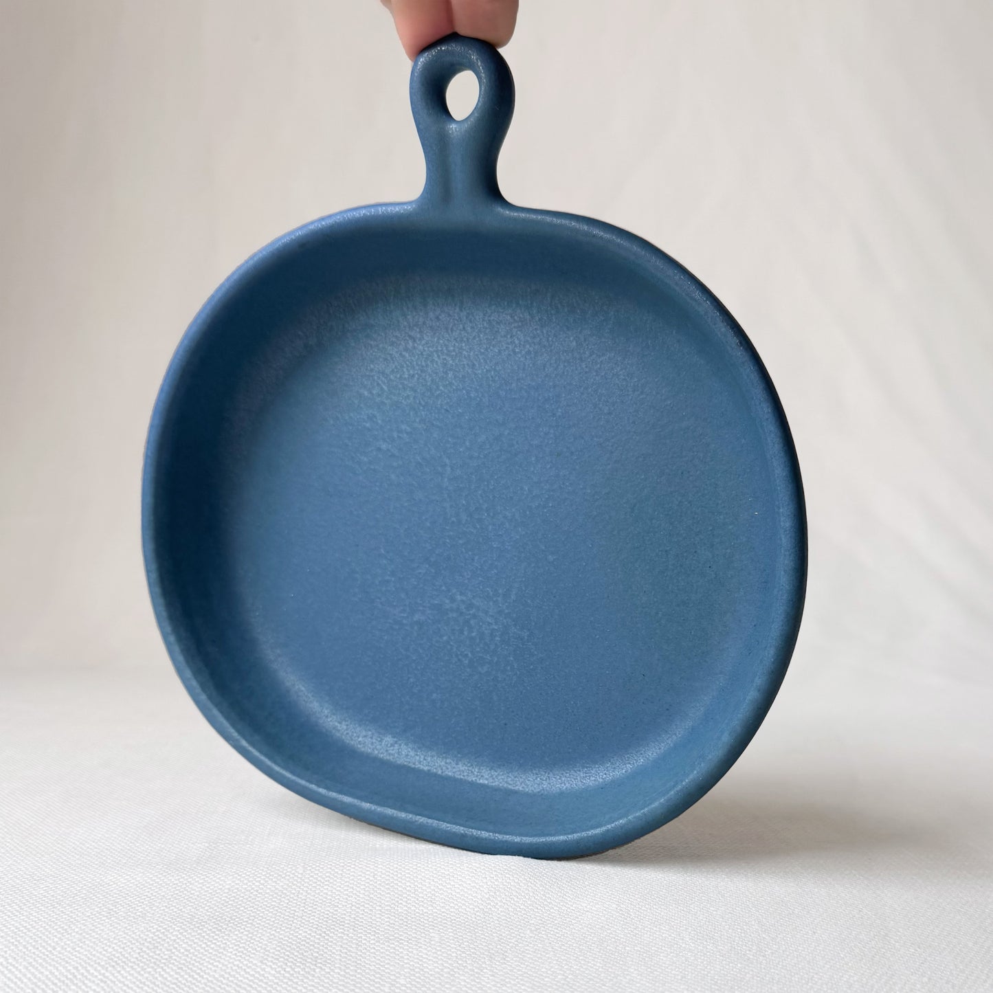 Bennington Pottery Blue Cheese Plate