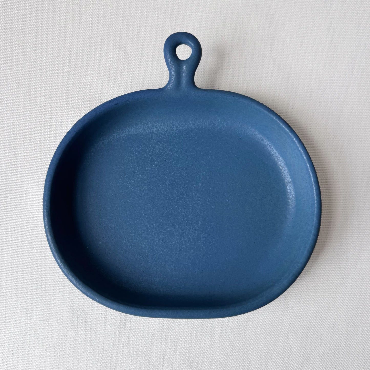 Bennington Pottery Blue Cheese Plate