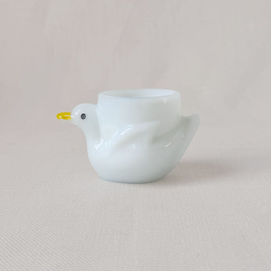 1960's Milk Glass Egg Cup