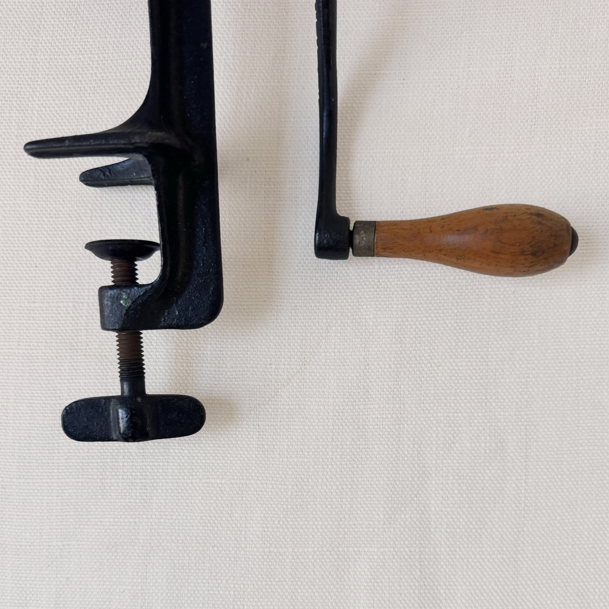 Antique Table Mounted Coffee Mill