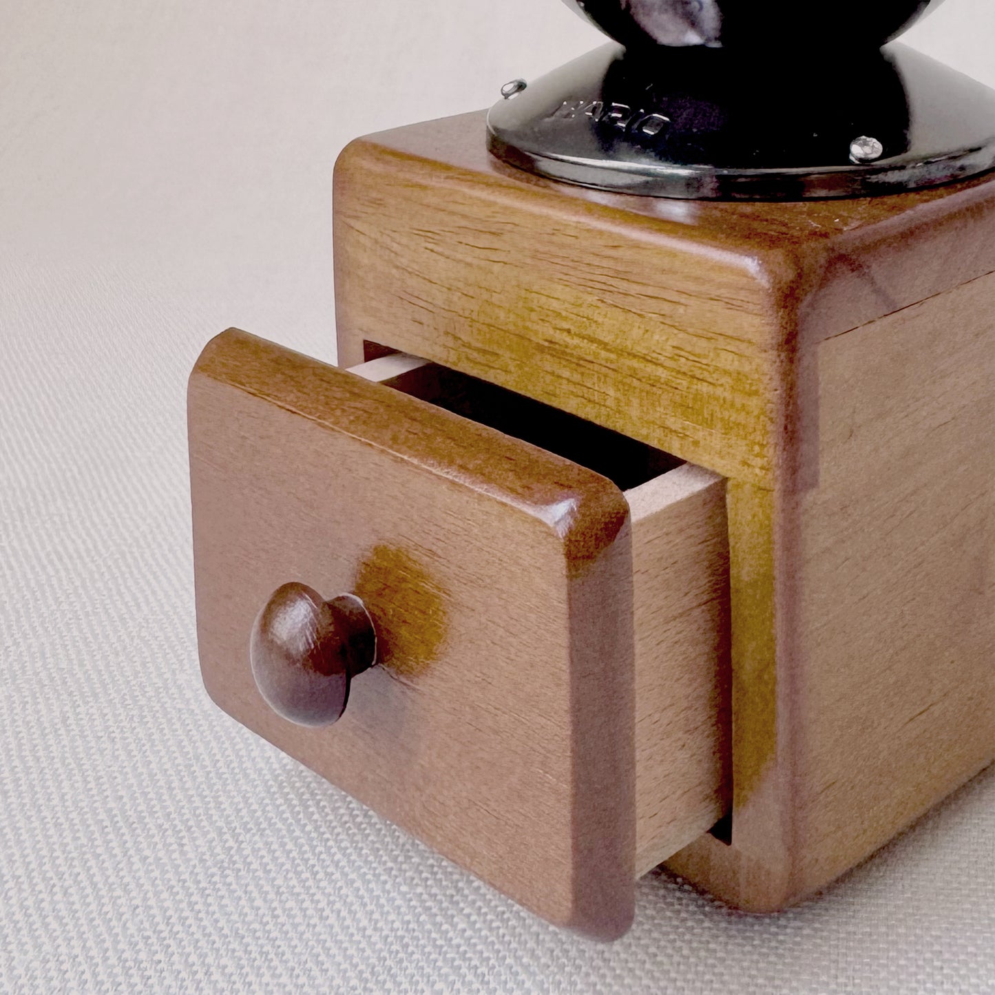 New Small Ceramic & Wood Coffee Mill