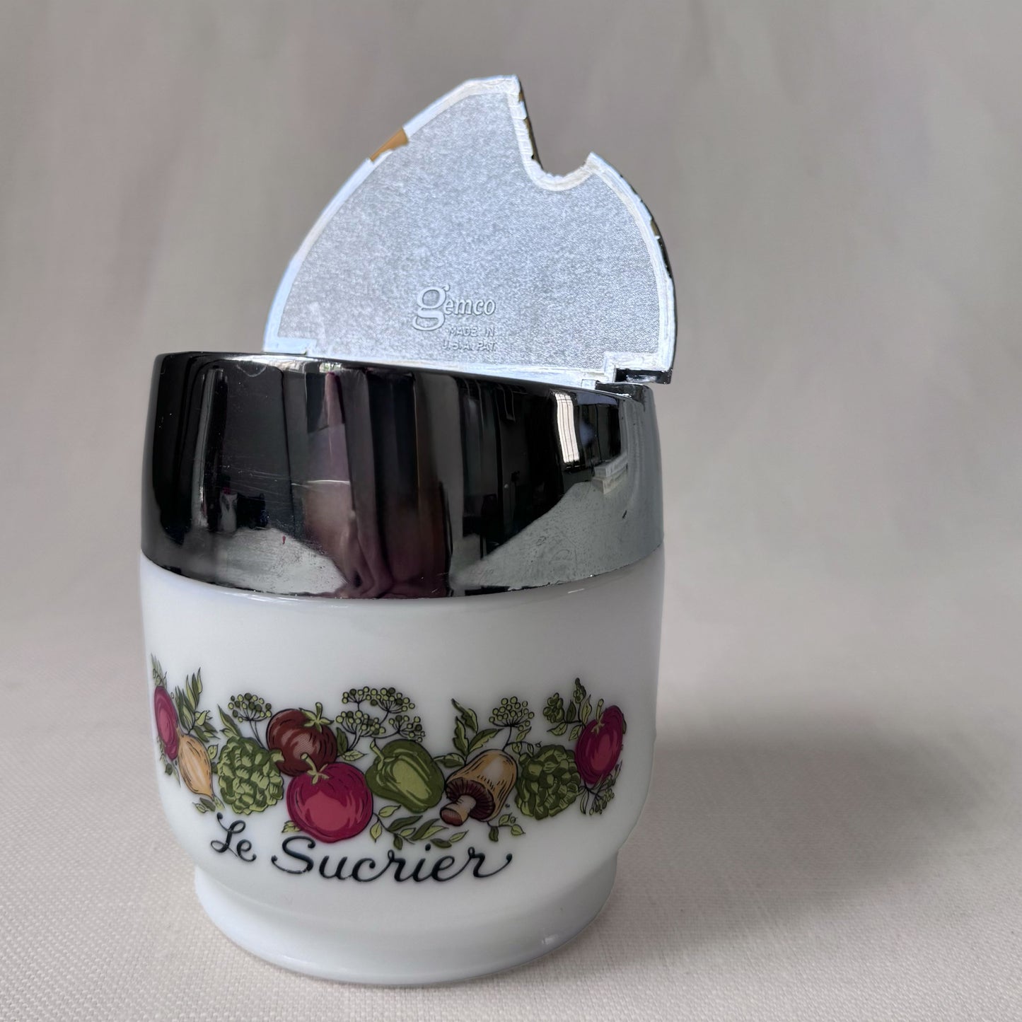 1970's Spice of Life Sugar Bowl
