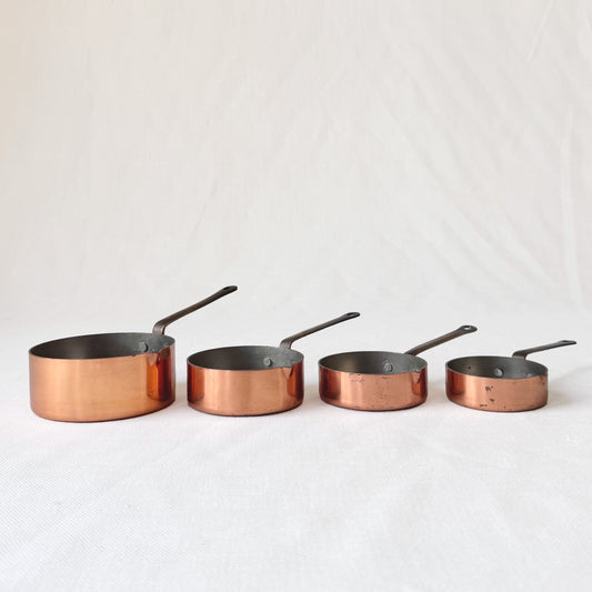 Copper Measuring Cup Set