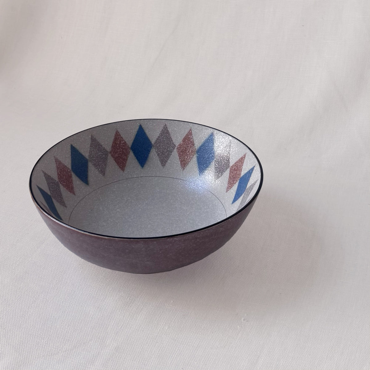 MCM 'Revelry' Diamond Pattern Bowl