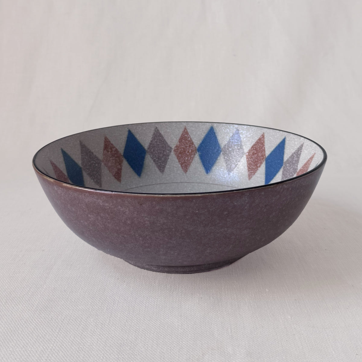 MCM 'Revelry' Diamond Pattern Bowl