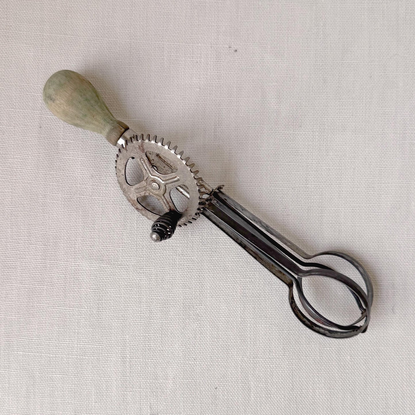 1920's 'A & J' Hand Crank Egg Beater