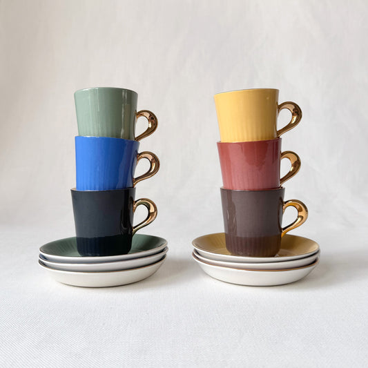 MCM Colorful Espresso Cup Set