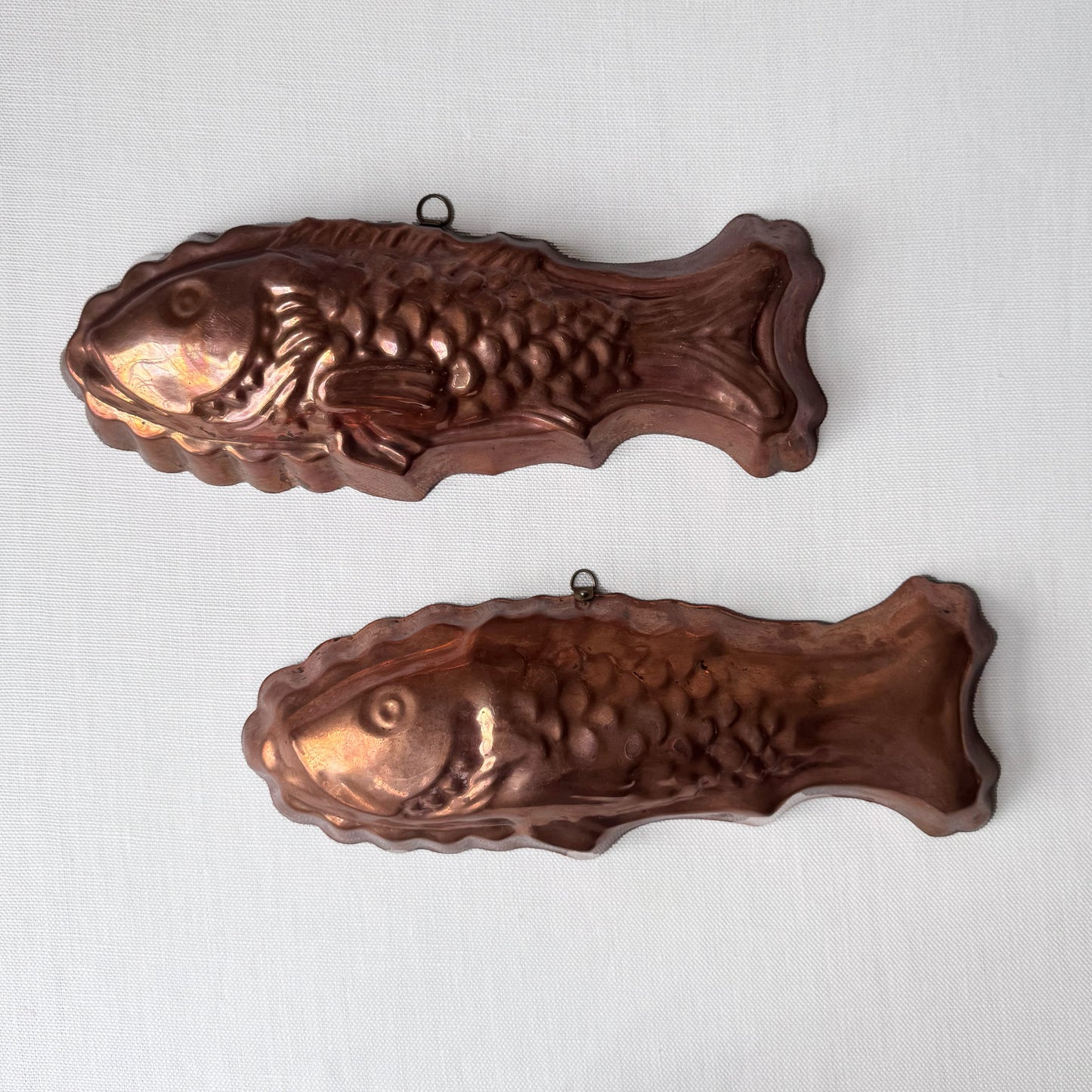 Vintage Fish Copper Molds