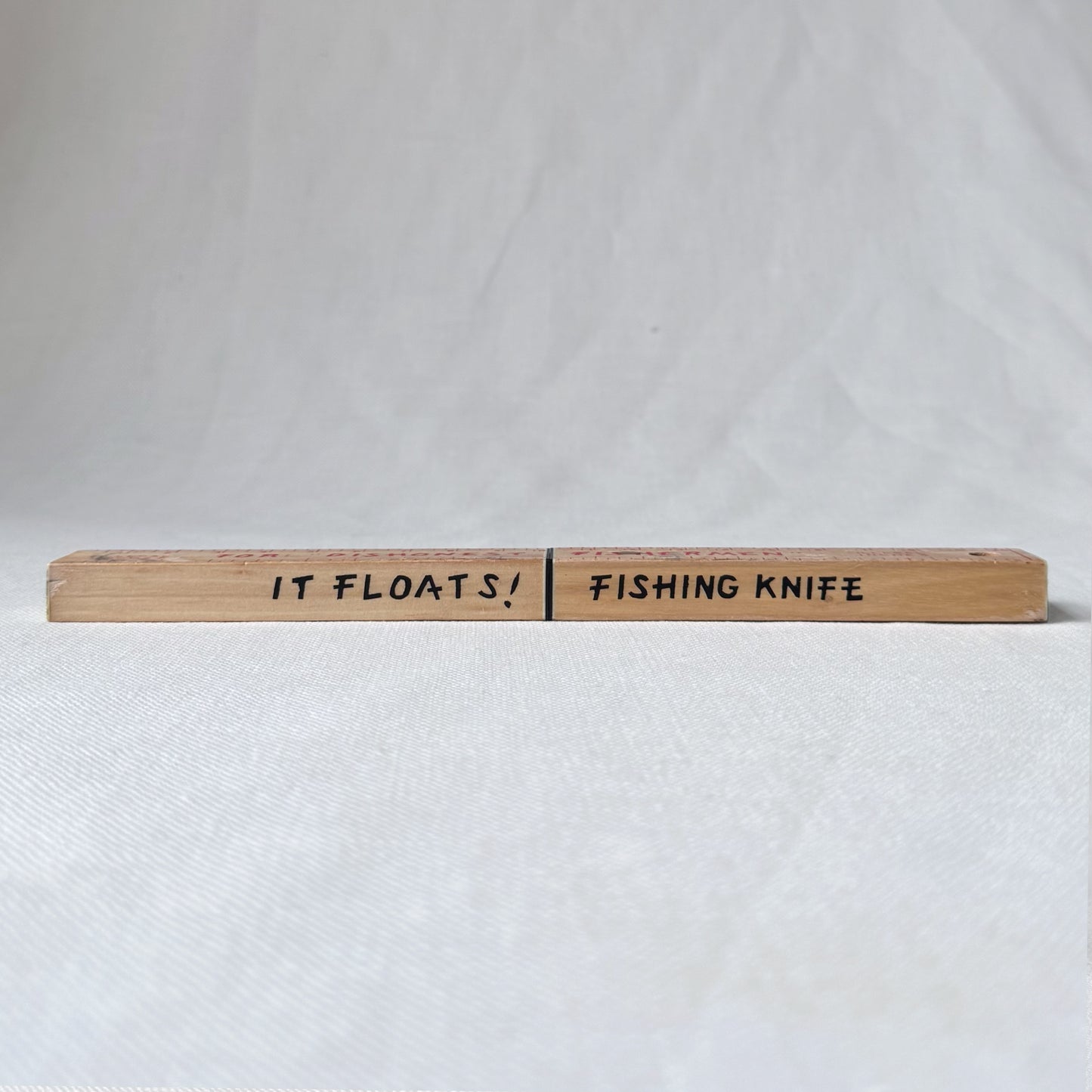 Novelty 'Honest Fisherman' Knife & Ruler