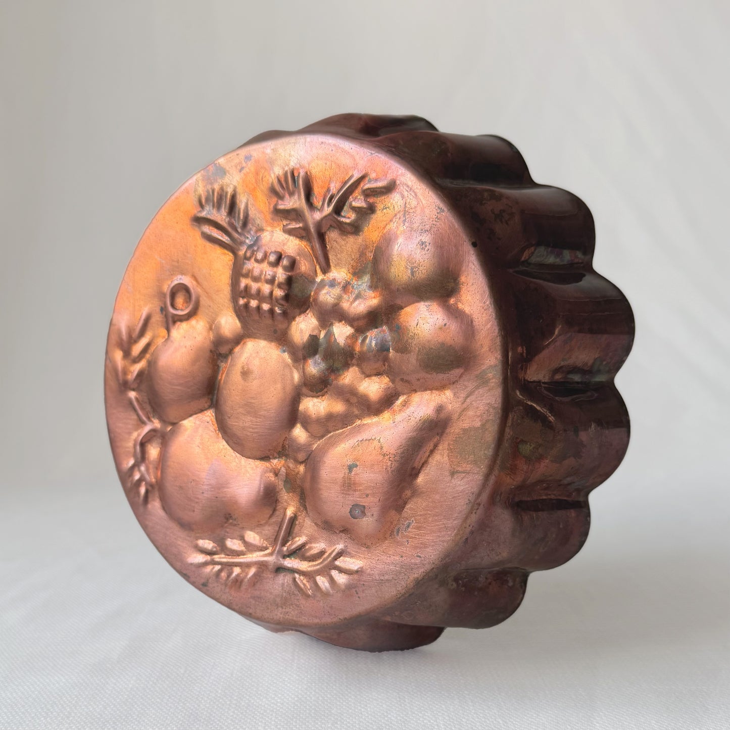 Vintage Fruit Copper Mold