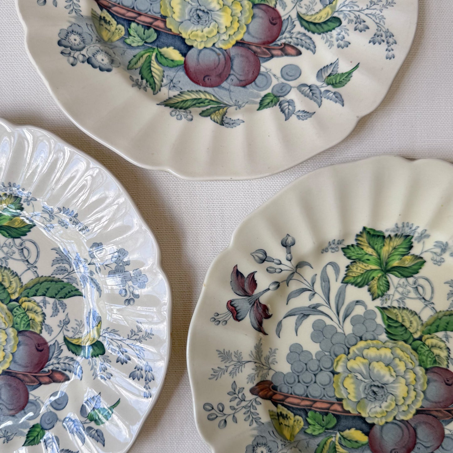 'Royal Doulton' Kirwood Pattern Fruit Plates
