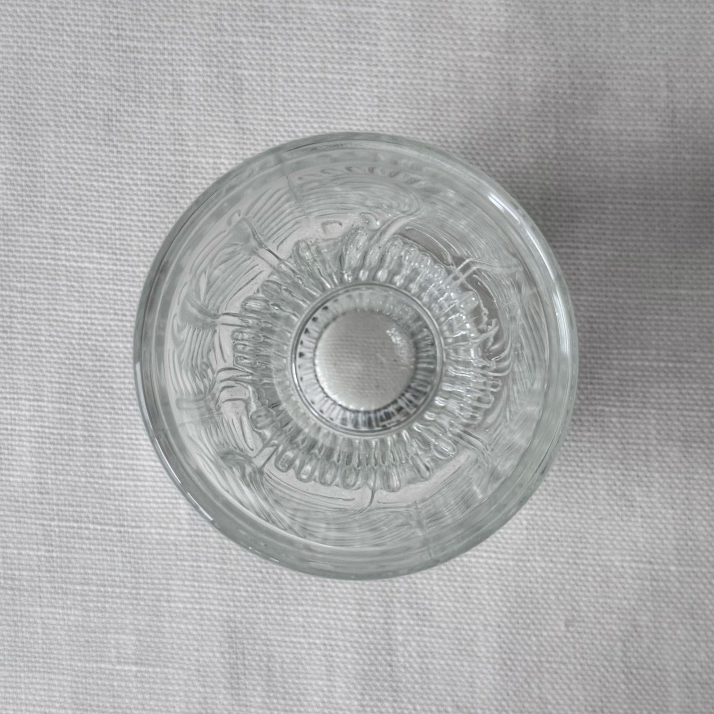 MCM Dansk Bohemian Embossed Feather Goblets