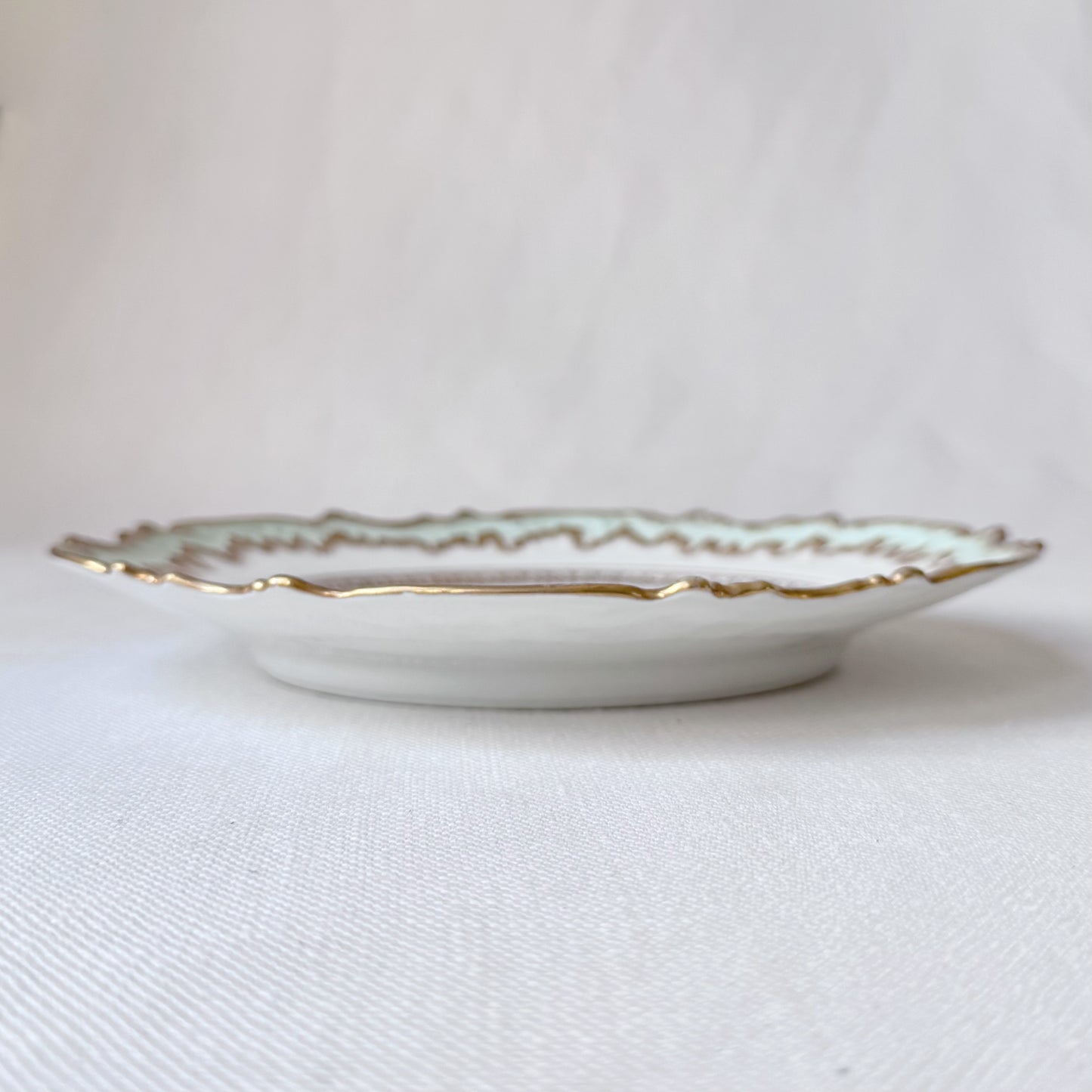 Antique 'Elite Limoges' Gold Trim Plates