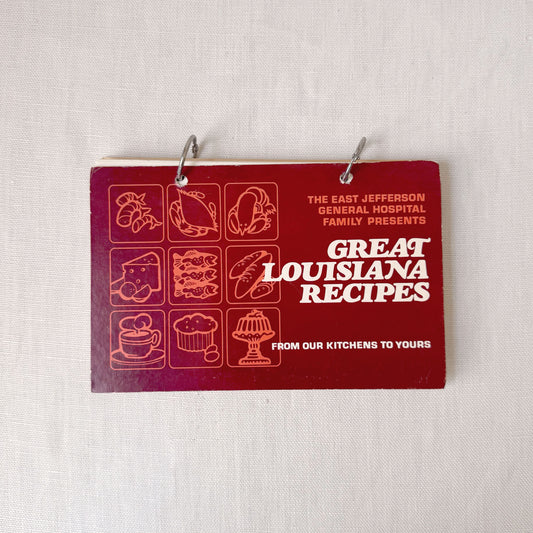 1970's 'Great Louisiana Recipes' Cookbook