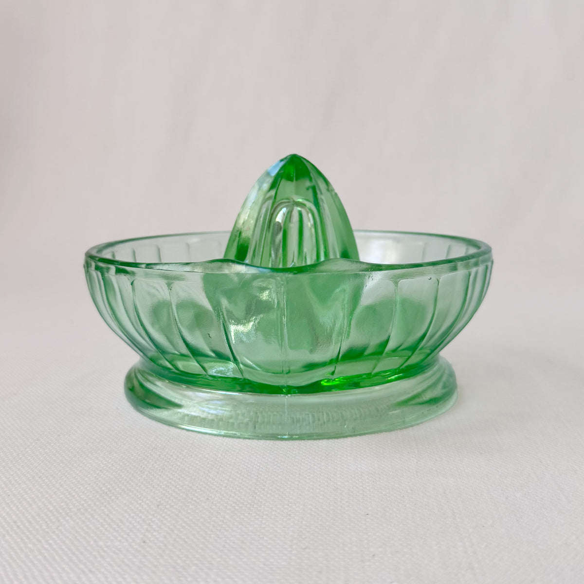 1930's Depression Era Uranium Glass Reamer