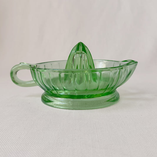1930's Depression Era Uranium Glass Reamer