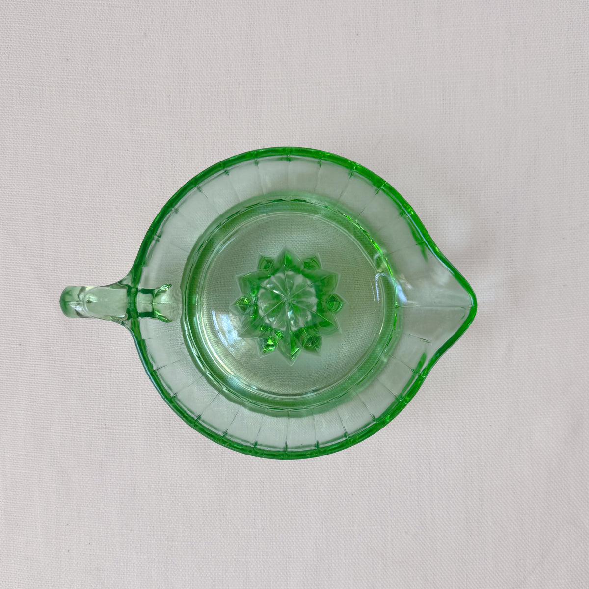 1930's Depression Era Uranium Glass Reamer