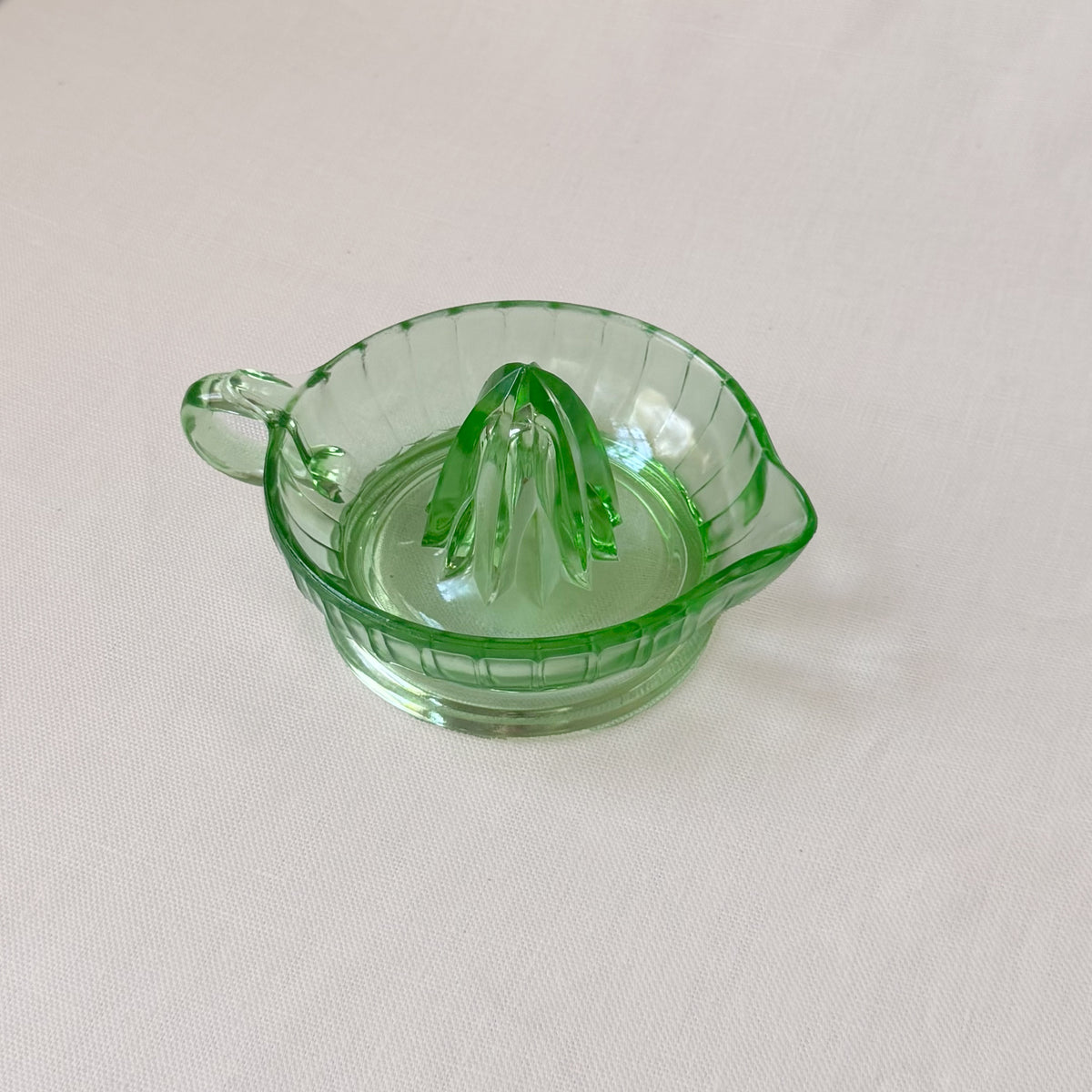 1930's Depression Era Uranium Glass Reamer