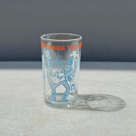 1971 Archie Comics 'Reggie Makes The Scene' Novelty Glass