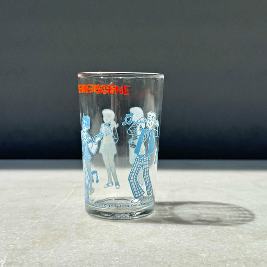 1971 Archie Comics 'Reggie Makes The Scene' Novelty Glass