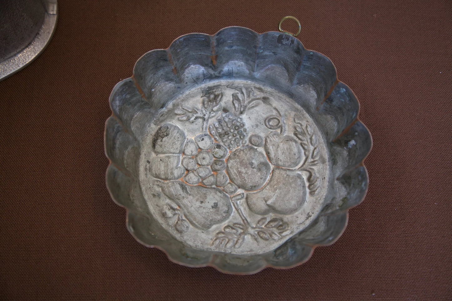 Vintage Copper Mold - Fruit Medley